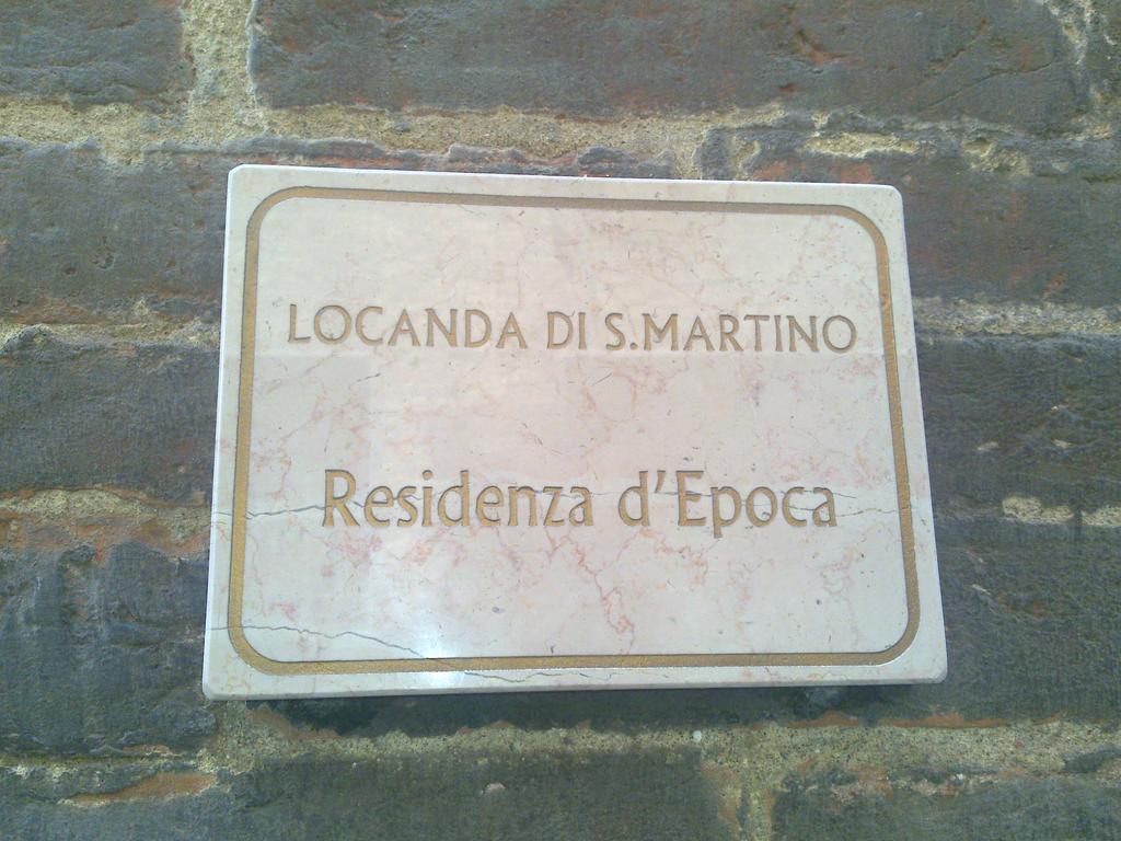 Residenza D'Epoca Locanda Di San Martino Siena Zewnętrze zdjęcie